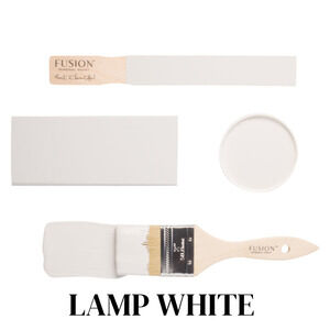 Lamp White - Fusion Mineral Paint 37 ml Upcycling Furniture Project Paint